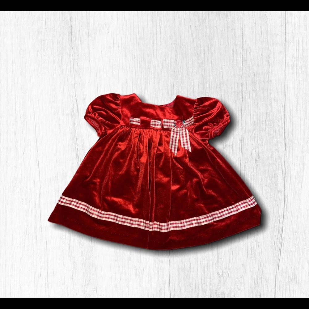 New York Bonnie Jean Girls Red Dress